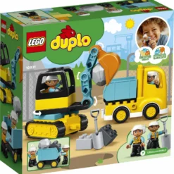 LEGO® DUPLO® Town 10931 Lastebil Og Beltegravemaskin -Kjøkkenutstyr Outlet 10931 box5 v29