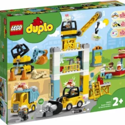 LEGO® DUPLO® Town 10933 Byggearbeid Med Tårnkran -Kjøkkenutstyr Outlet 10933 box1 v29