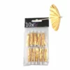 ANDRE MERKEVARER Partyparasoller 10pk