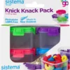Sistema® To Go Knick Knack Pack 4stk 2 Sistema® To Go Knick Knack Pack 4stk -Kjøkkenutstyr Outlet 193992 9414202211279