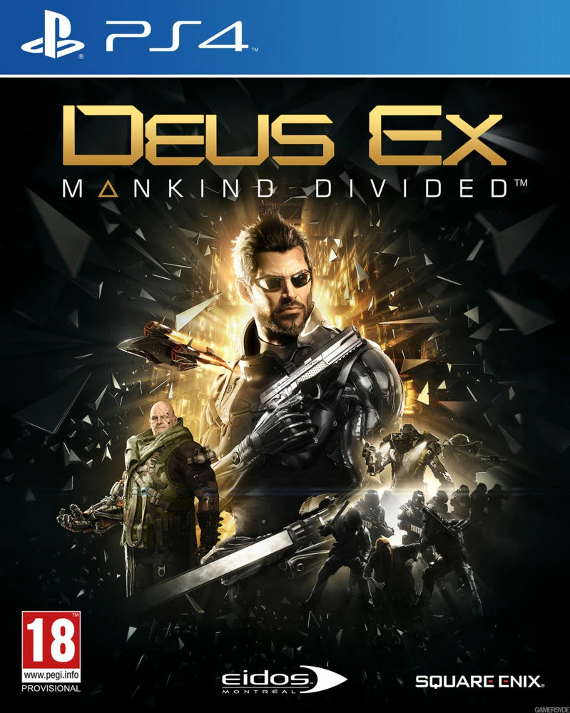 PLAYSTATION Deus Ex: Mankind Divided For PS4 3 PLAYSTATION Deus Ex: Mankind Divided For PS4