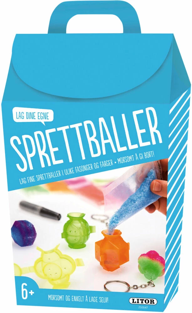 EGMONT LITOR Hobbyeske: Lag Dine Egne Sprettballer 3 EGMONT LITOR Hobbyeske: Lag Dine Egne Sprettballer