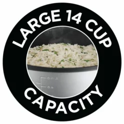 Russell Hobbs 23570-56 Maxicook -Kjøkkenutstyr Outlet 23570 56 14 cup capacity icon