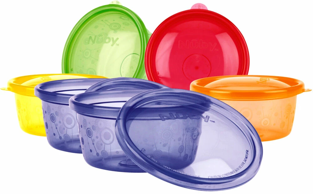 Nuby Nûby™ Bolle Med Lokk 6 Pk 3 Nuby Nûby™ Bolle Med Lokk 6 Pk