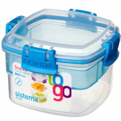 Sistema® Klip It Snacks To Go Matboks