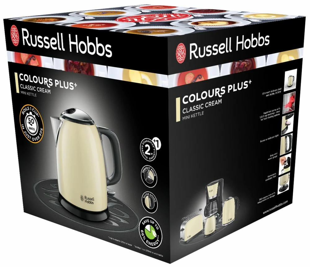 Russell Hobbs 24994-70 Colours Plus Mini Vannkoker 6 Russell Hobbs 24994-70 Colours Plus Mini Vannkoker - Bilde 4