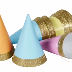 ANDRE MERKEVARER Mini Partyhatt 8pk