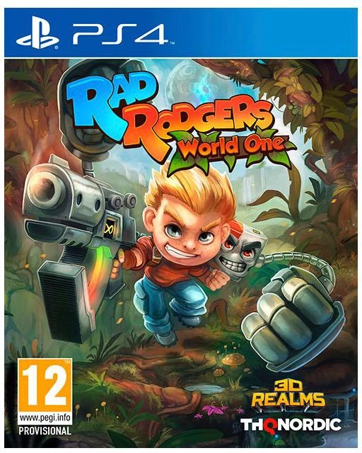 PLAYSTATION 4 Rad Rodgers World One PS4 3 PLAYSTATION 4 Rad Rodgers World One PS4