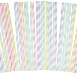 ANDRE MERKEVARER Papirsugerør 50pk