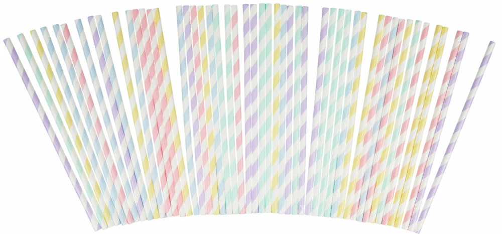 ANDRE MERKEVARER Papirsugerør 50pk 3 ANDRE MERKEVARER Papirsugerør 50pk