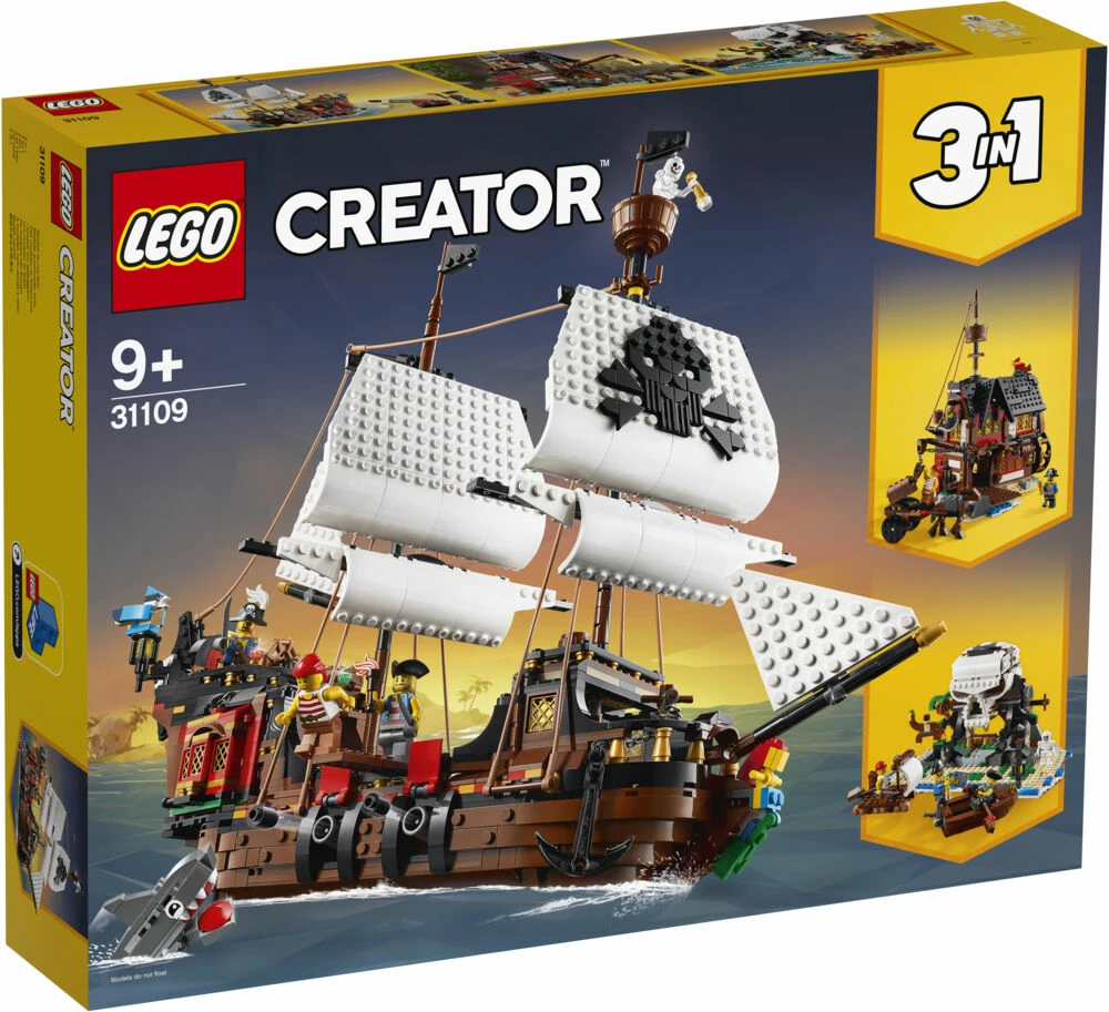 LEGO® Creator 31109 Sjørøverskute 5 LEGO® Creator 31109 Sjørøverskute - Bilde 3