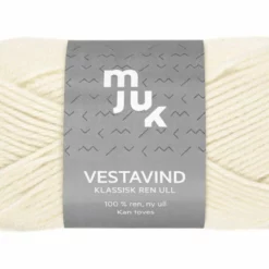 Mjuk Vestavind Ullgarn