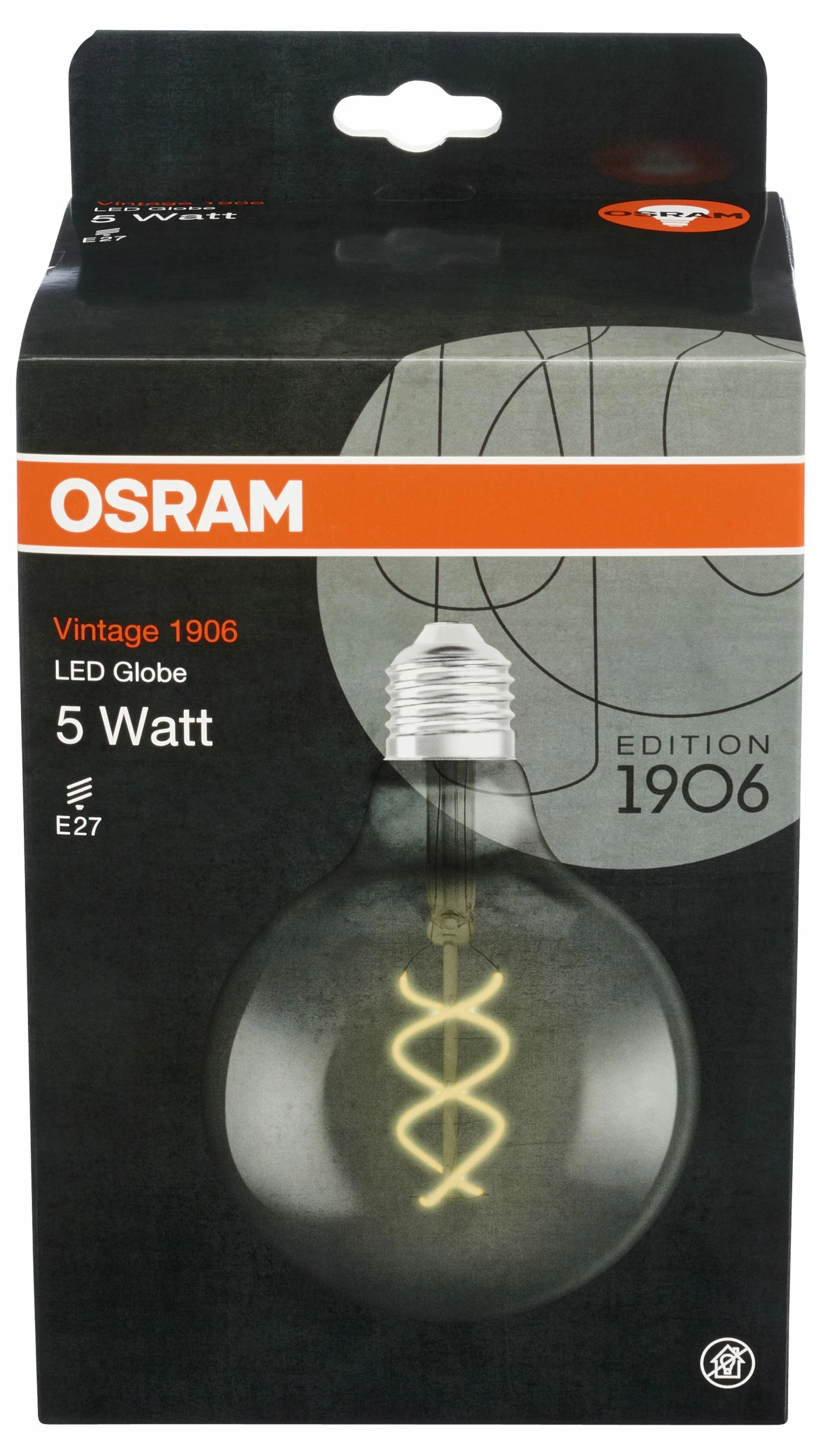 OSRAM Ledvance Vintage 1906 LED Globe Pære 3 OSRAM Ledvance Vintage 1906 LED Globe Pære