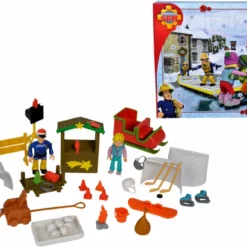 Brannmann Sam Julekalender -Kjøkkenutstyr Outlet 387824 4006592046606 3