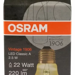 Osram Vintage 1906 CLAS A Gold LED-lyspære