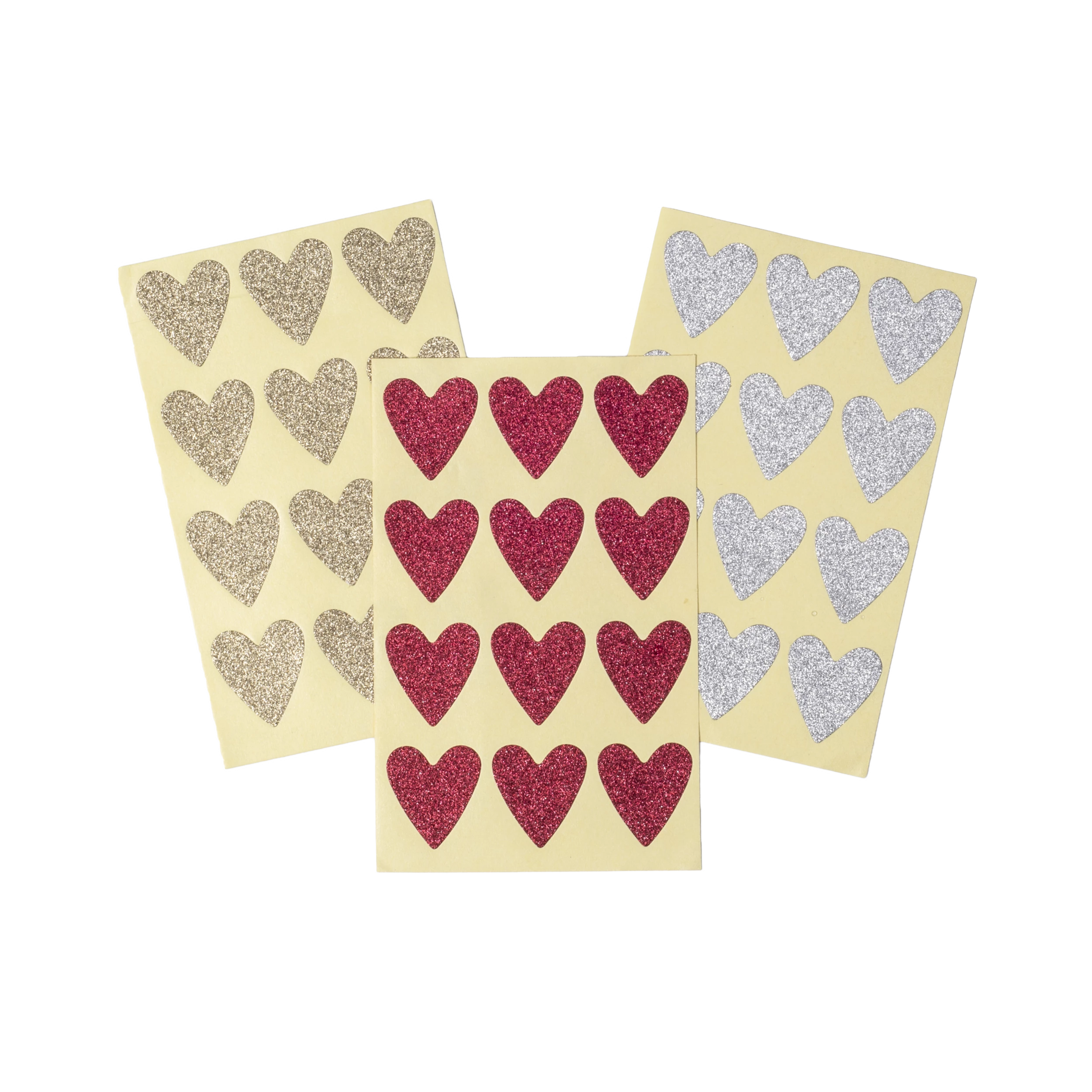 ANDRE MERKEVARER Glitter Klistremerker 3 ANDRE MERKEVARER Glitter Klistremerker