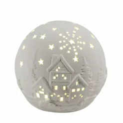 NORDIC DECO Snøkule For Telys