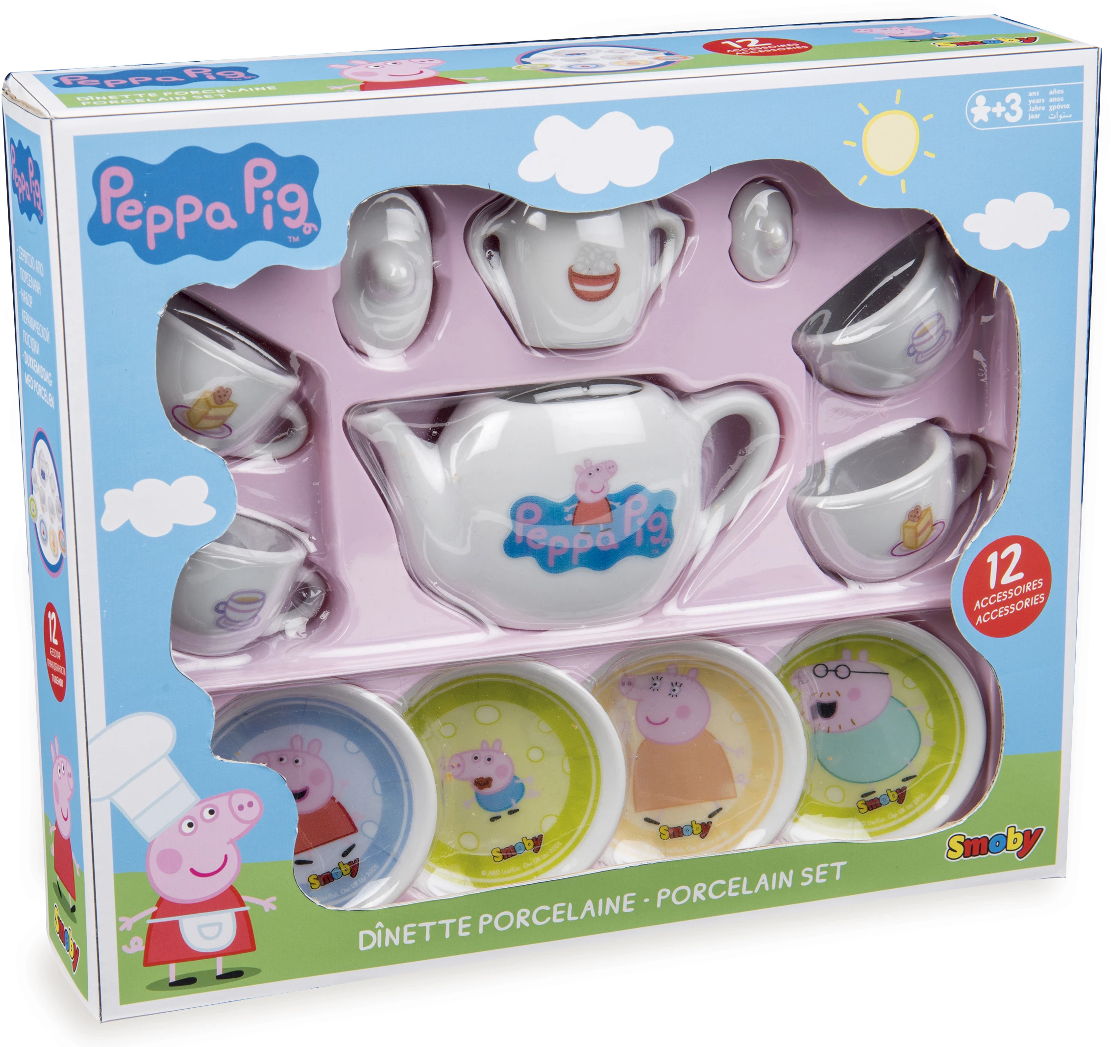 SMOBY Peppa Gris Te-sett 4 SMOBY Peppa Gris Te-sett - Bilde 2
