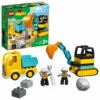 LEGO® DUPLO® Town 10931 Lastebil Og Beltegravemaskin -Kjøkkenutstyr Outlet 468774 5702016618204 scaled
