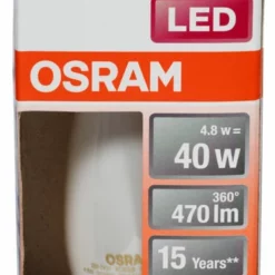 OSRAM Ledvance LED Retrofit CLASSIC B DIM Matt Dimbar Pære
