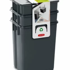 Curver Kildesortering Med 3 Beholdere