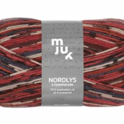 Mjuk Nordlys Strømpegarn