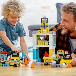 LEGO® DUPLO® Town 10933 Byggearbeid Med Tårnkran -Kjøkkenutstyr Outlet 482693 5702016618228