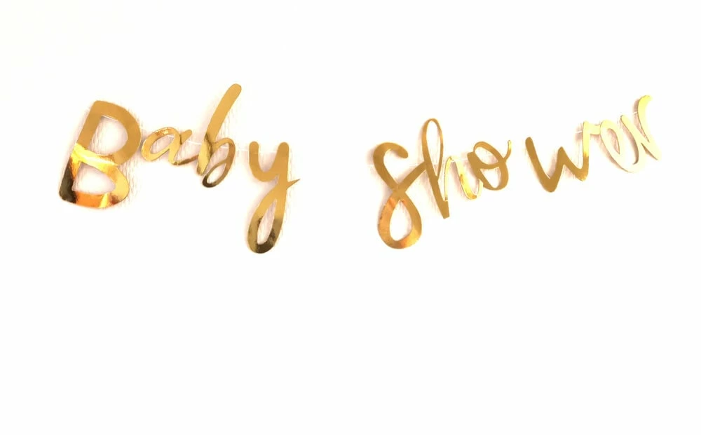 ANDRE MERKEVARER Girlander Baby Shower 3 ANDRE MERKEVARER Girlander Baby Shower