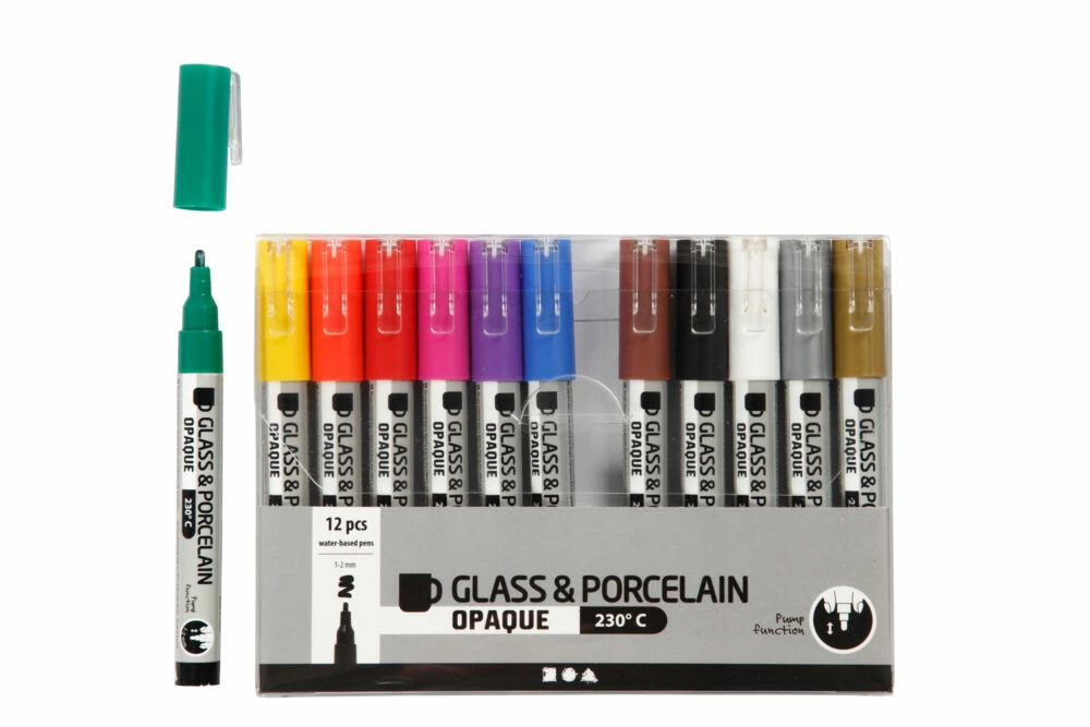 ANDRE MERKEVARER Glass-og Porselentusj 3 ANDRE MERKEVARER Glass-og Porselentusj