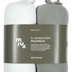 Mjuk Jerseylaken 2 Pk. -Kjøkkenutstyr Outlet 542361 7025180660052