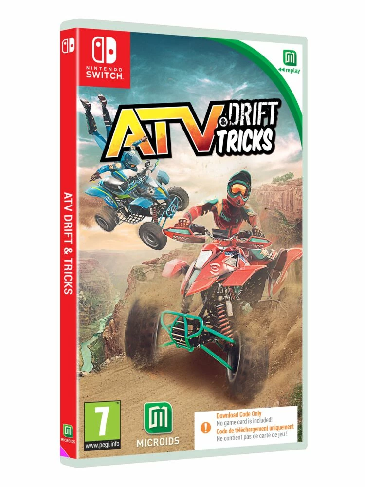 ATV Drift & Tricks (Code In A Box) For Nintendo Switch™ 3 ATV Drift & Tricks (Code In A Box) For Nintendo Switch™