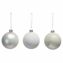 NORDIC DECO Frost Julekuler 3 Pk