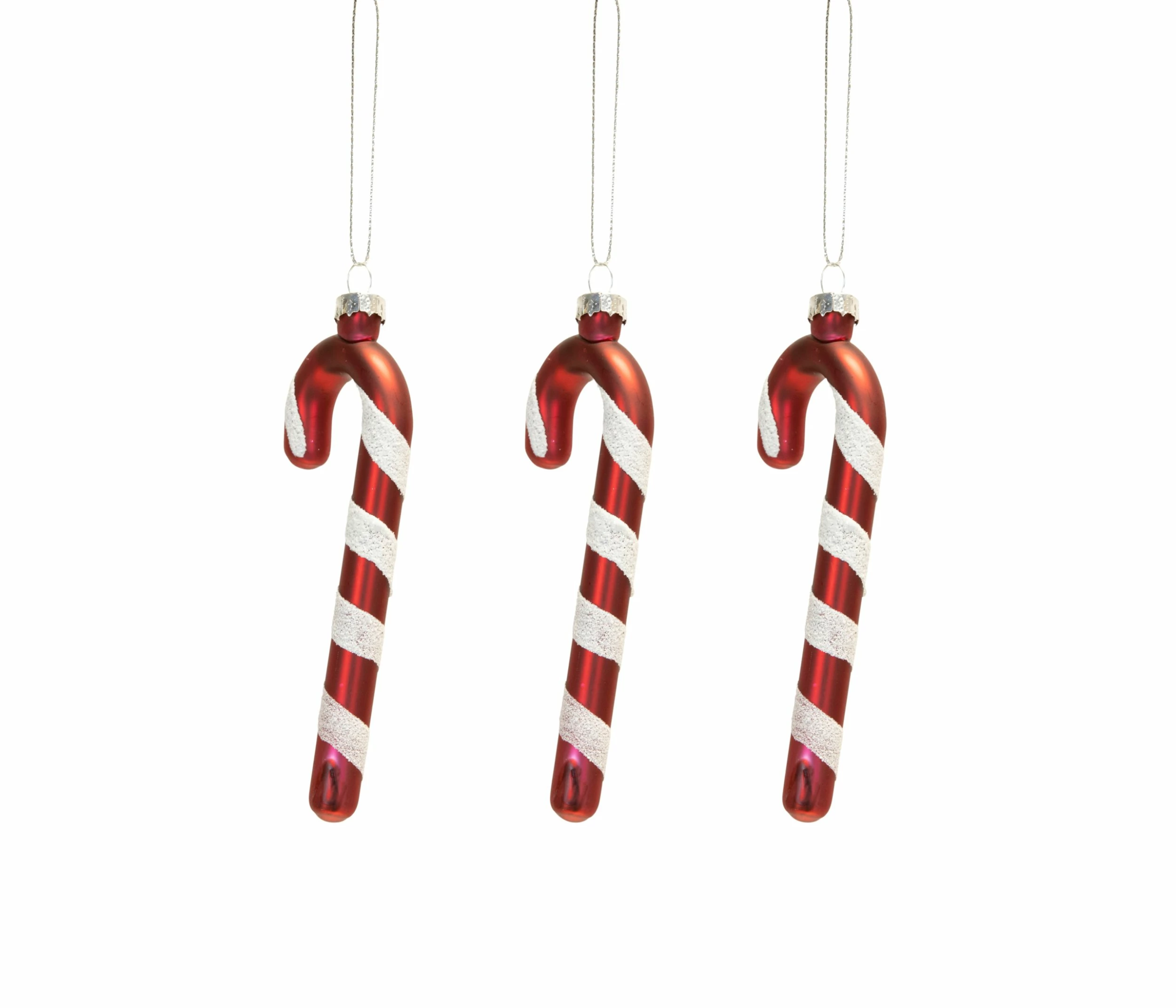 NORDIC DECO Polkagrisstang Julekule 3 Pk 3 NORDIC DECO Polkagrisstang Julekule 3 Pk