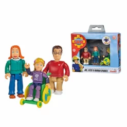 Brannmann Sam Familien Sparkes Figursett