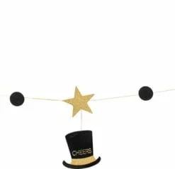 ANDRE MERKEVARER Girlander Nyttårsaften 1,5 M