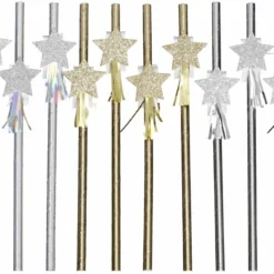 ANDRE MERKEVARER Papirsugerør 10pk