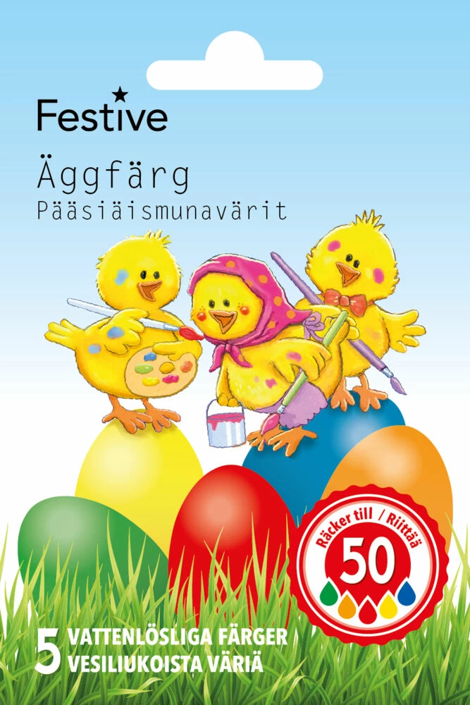 ANDRE MERKEVARER Påskeegg Fargetabletter 3 ANDRE MERKEVARER Påskeegg Fargetabletter