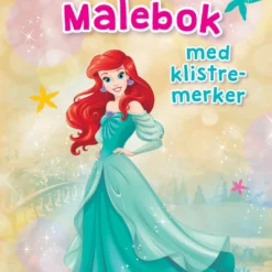 EGMONT LITOR Disney Prinsesser Ariel Malebok