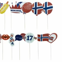 ANDRE MERKEVARER 17. Mai Samleeske Med Pynt