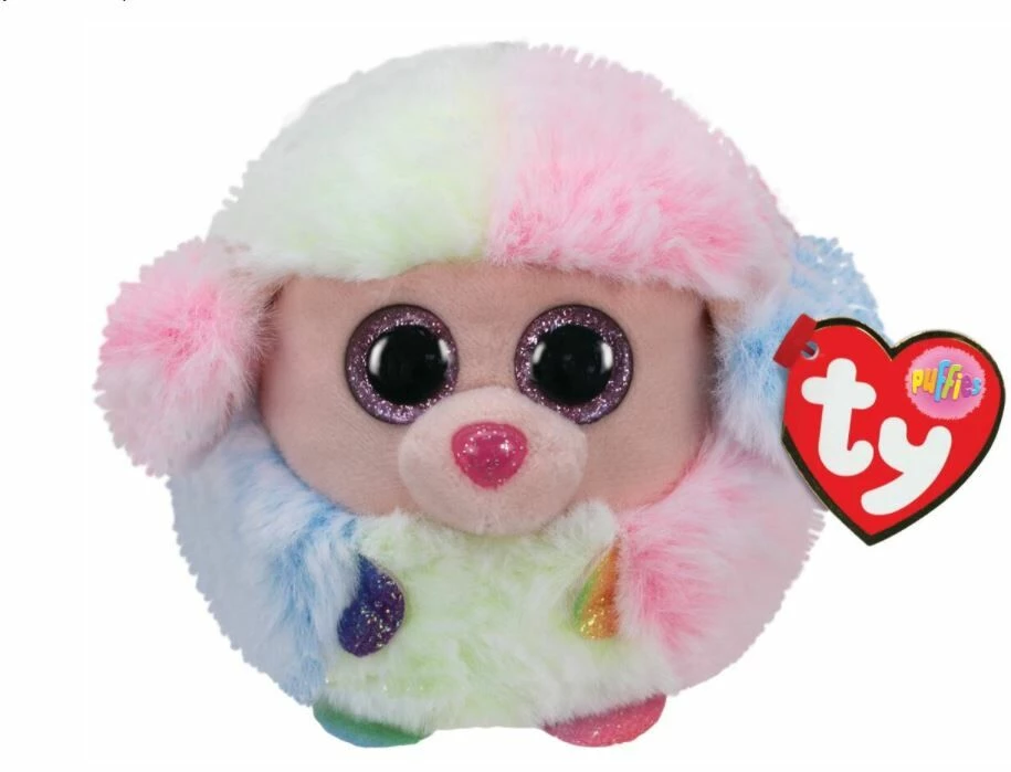 Ty® Puffies Rainbow Poodle 3 Ty® Puffies Rainbow Poodle