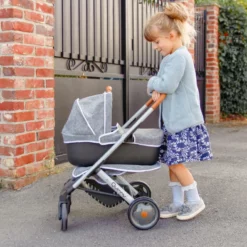 Smoby Quinny 3-i-1 Dukkevogn -Kjøkkenutstyr Outlet 656585 3032162531044 8