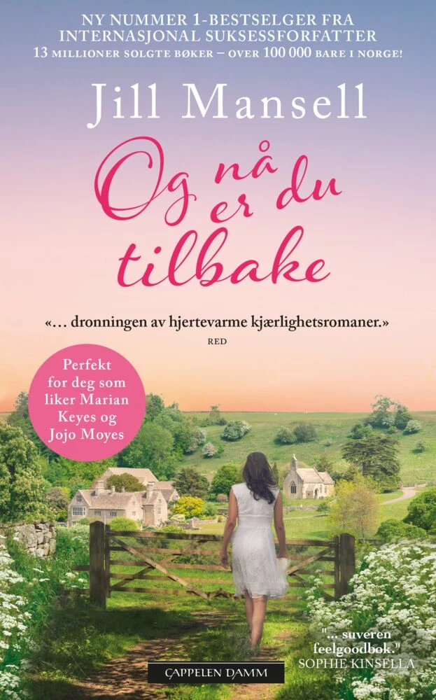 ANDRE MERKEVARER Jill Mansell: Og Nå Er Du Tilbake 3 ANDRE MERKEVARER Jill Mansell: Og Nå Er Du Tilbake