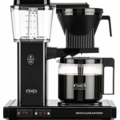 Moccamaster Automatic Black / Polished Silver Kaffetrakter