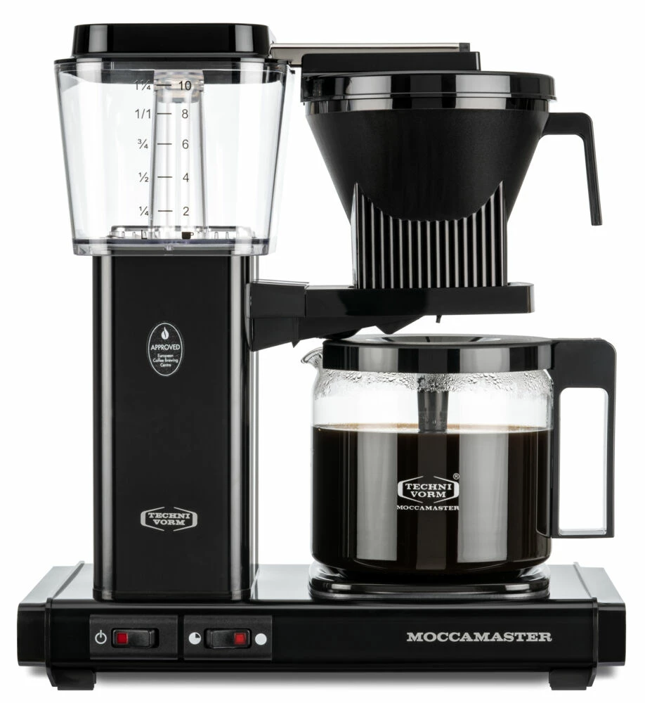 Moccamaster Automatic Black / Polished Silver Kaffetrakter 3 Moccamaster Automatic Black / Polished Silver Kaffetrakter
