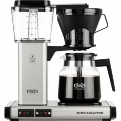 Moccamaster Manual Matt Silver Kaffetrakter