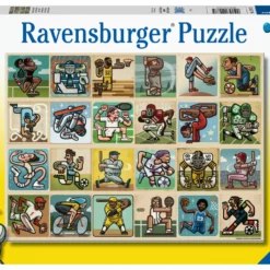 Ravensburger Puzzle Awesome Athletes Puslespill