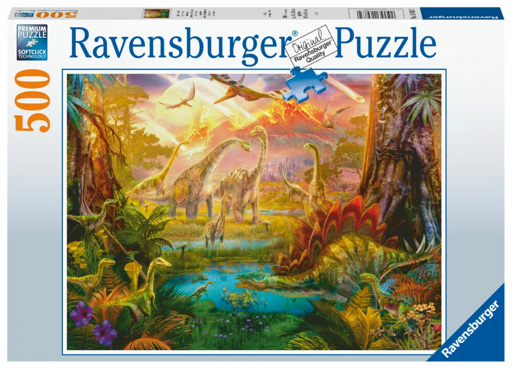 Ravensburger Puzzle Land Of The Dinosaurs Puslespill 3 Ravensburger Puzzle Land Of The Dinosaurs Puslespill