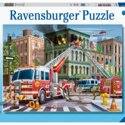 Ravensburger Puzzle Fire Truck Rescue Puslespill