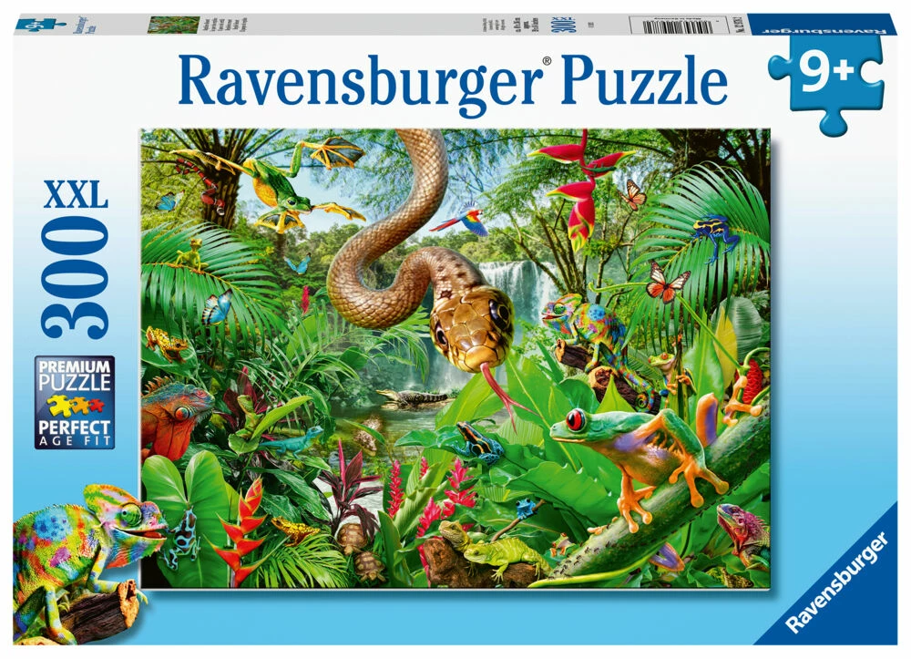 Ravensburger Puzzle Reptile Resort Puslespill 3 Ravensburger Puzzle Reptile Resort Puslespill