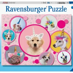 Ravensburger Puzzle Unicorn Dogs Puslespill
